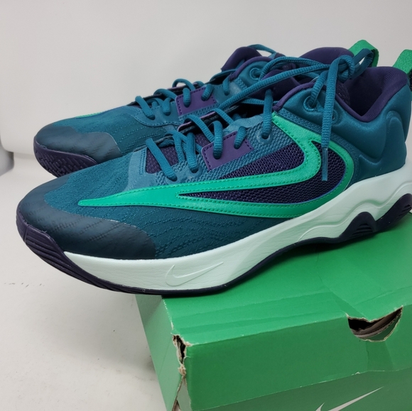 Giannini Immortality 3 Teal/Gr BSKTBLL Sneaker Men Sz 11 (33CLMN014) - Picture 4 of 12